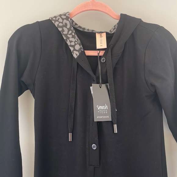 NWT Smash + Tess Hooded Someday Romper size 3xs - Picture 3 of 6